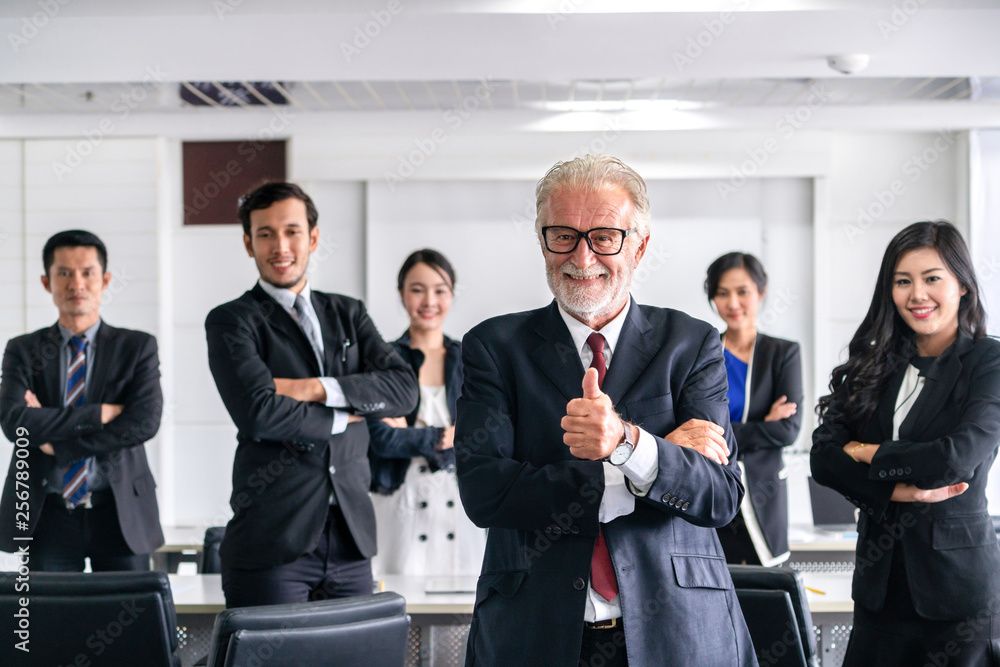 Executive team in training