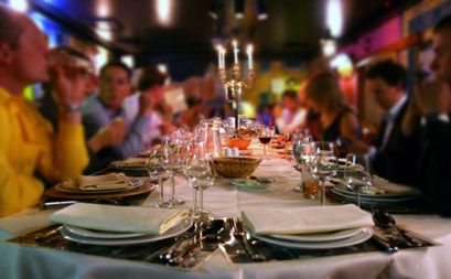 IMage of a dinner party